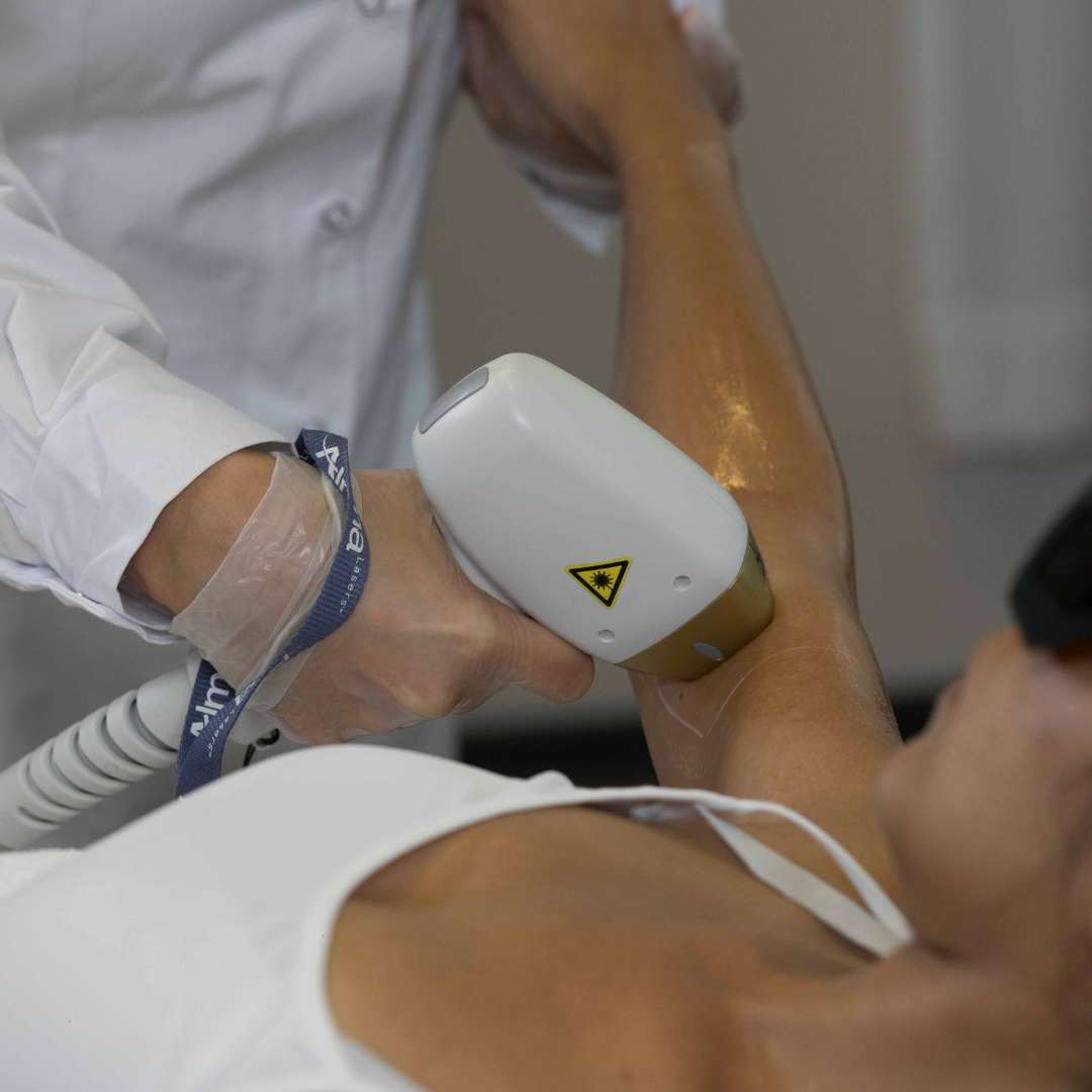 Mayfair Aesthetics laser hair removal treatment