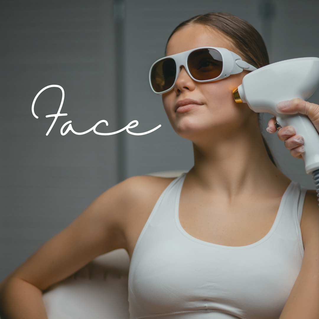 Face treatment areas