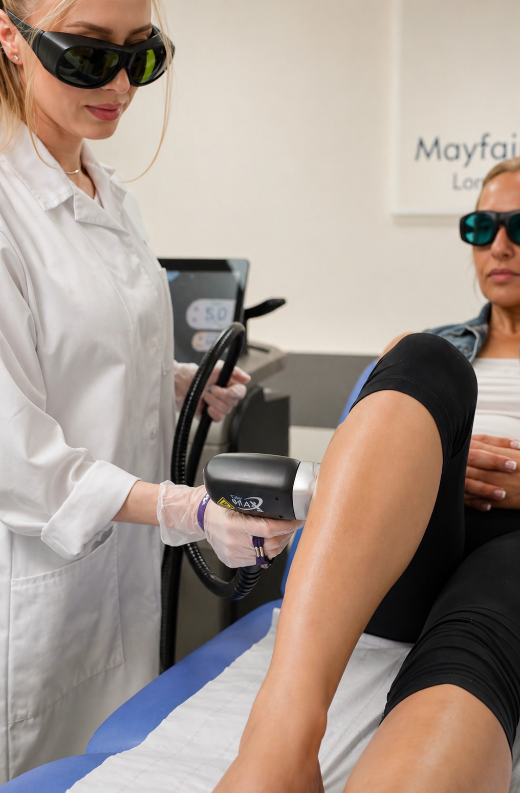 Laser hair removal at Mayfair Aesthetics